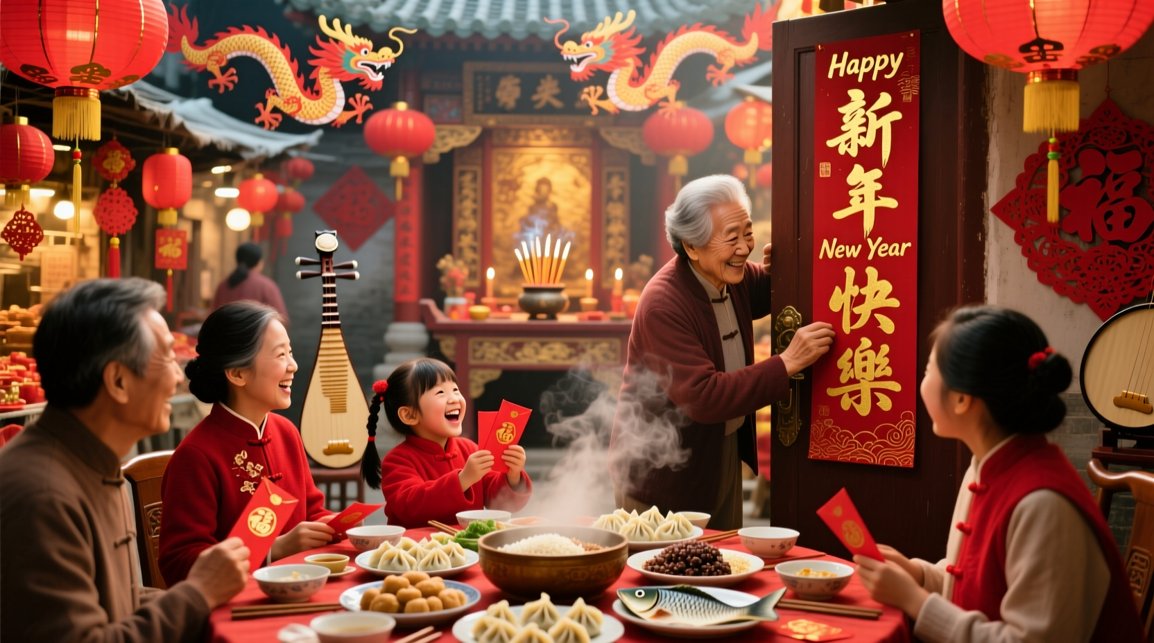 what do the chinese celebrate at new year