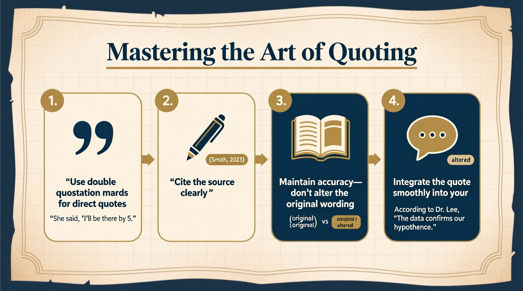 mastering the art of quoting someone clear and correct ways to quote a quote from a person