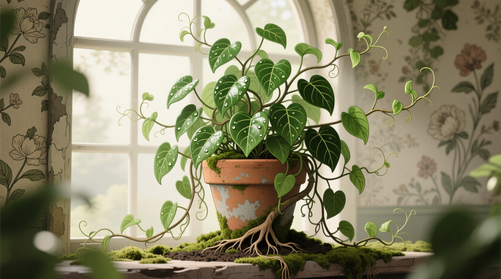 rubber tree house plant Full Size Rubber Tree STD (Mature Trunk)
