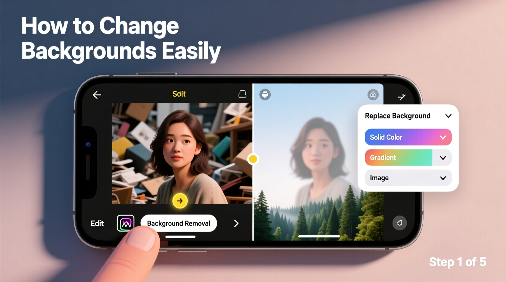 how to change backgrounds easily step by step guide for images and devices