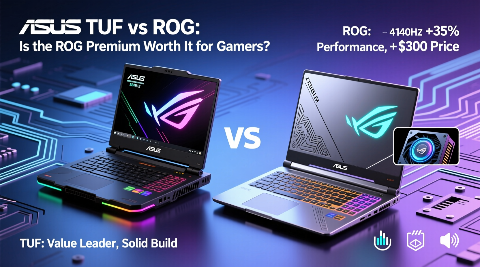 Asus Tuf Vs Rog Is The Extra Cost Of Rog Really Worth It For Gaming