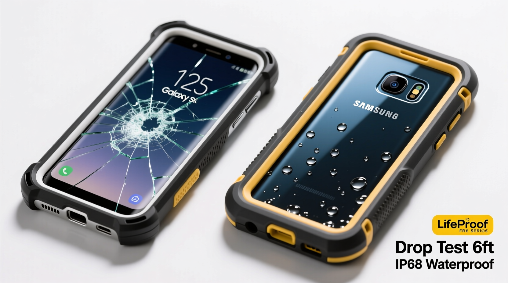 otterbox or lifeproof for samsung s8 which case really protects better from drops and water 2