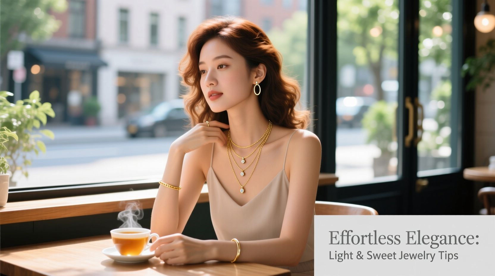 effortless tips to create a light and sweet jewelry look for everyday elegance
