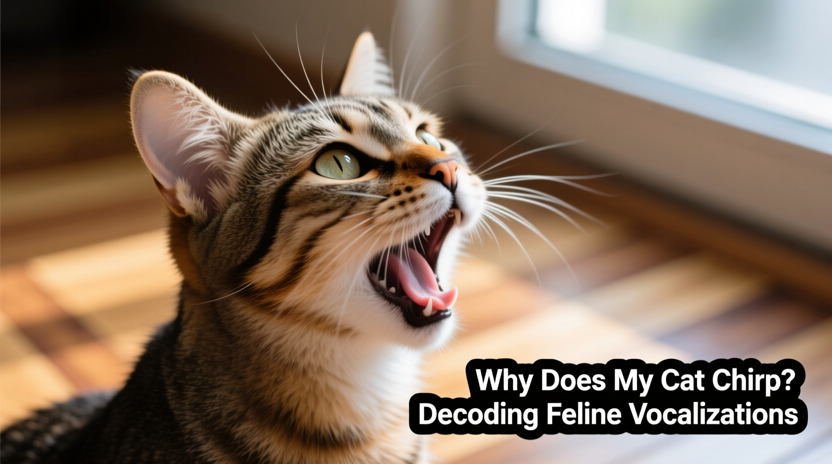 Why Does My Cat Chirp Decoding Cat Chirping Sounds