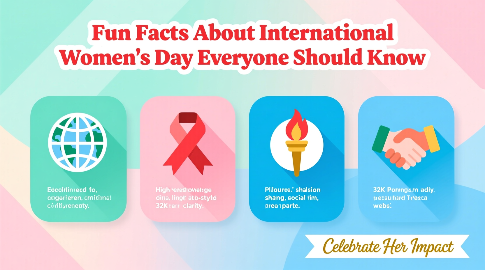 fun fact about international womens day