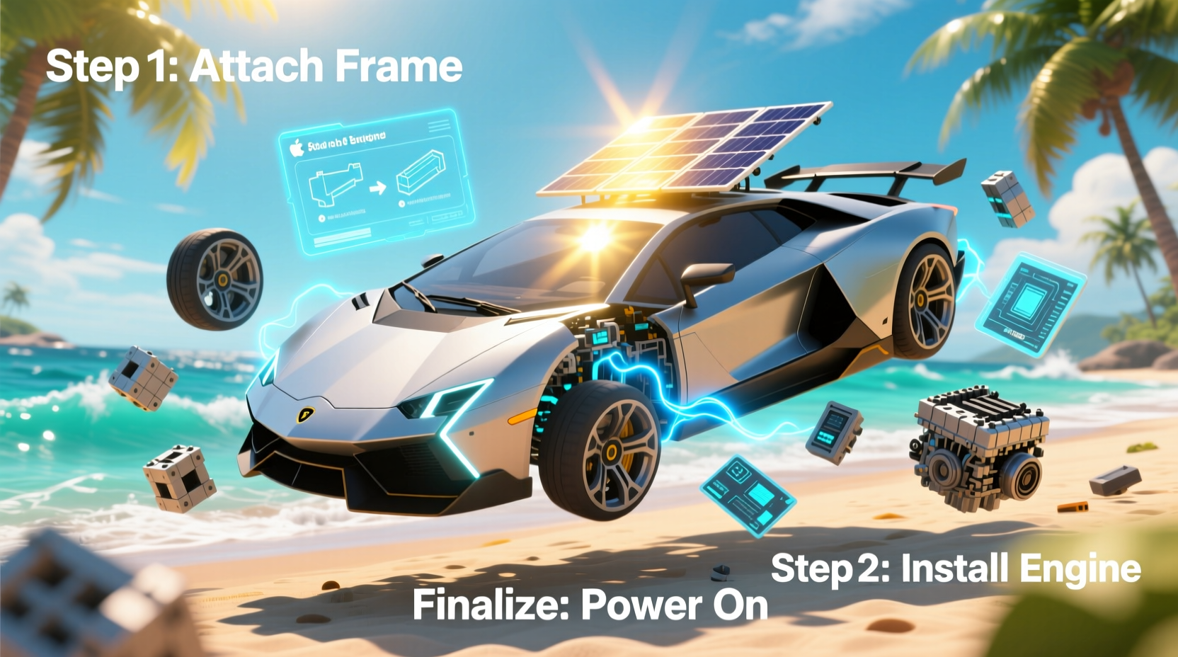 how to build the car in my summer car