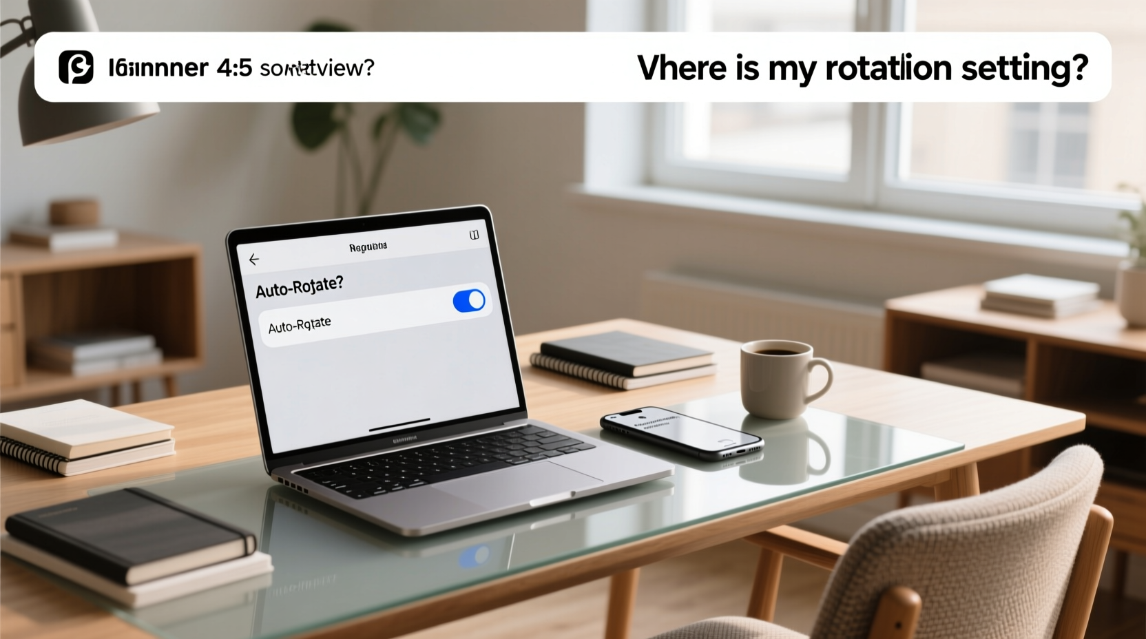 how to choose screen auto rotate,Where is my rotation setting?