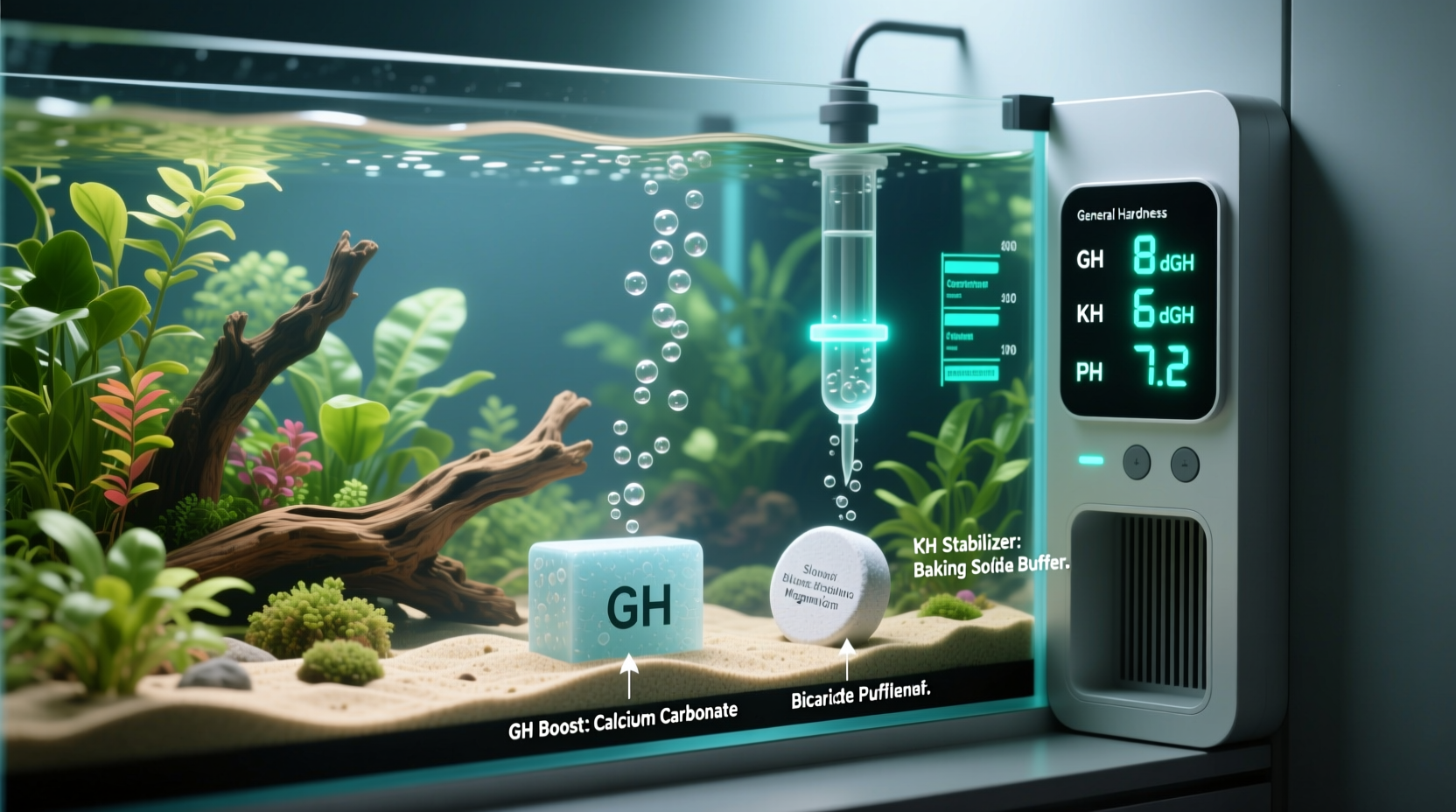 effective strategies to safely increase gh and kh levels for a healthy aquarium environment