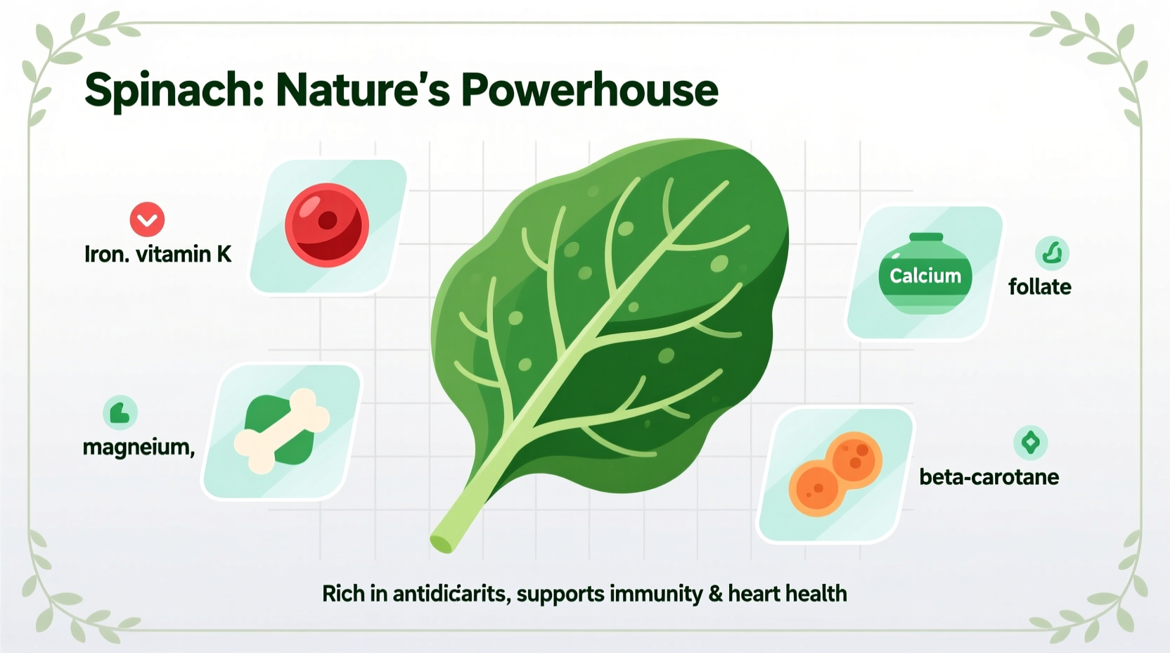 Spinach Nutrition Facts: 7 Science-Backed Health Benefits