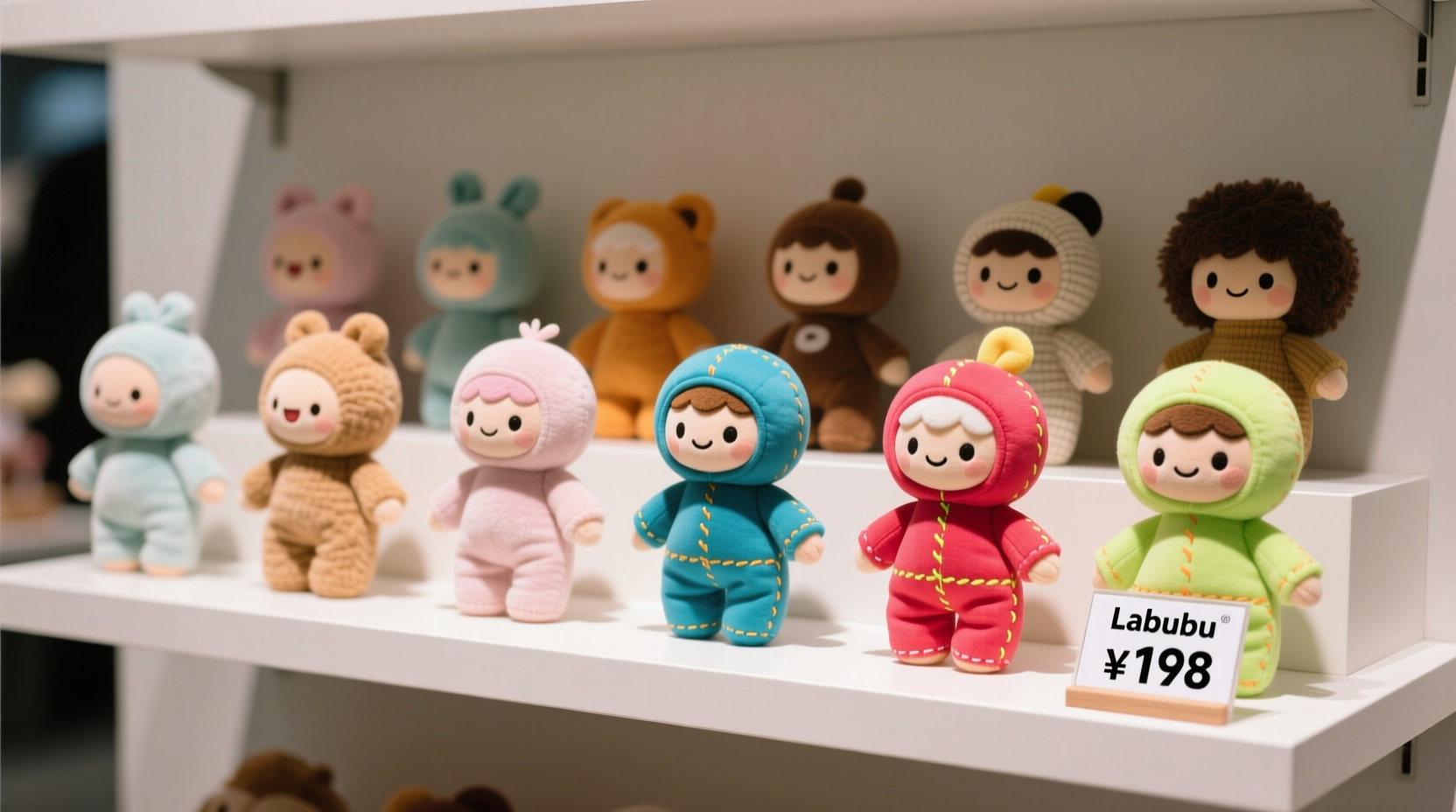 how much are labubu dolls retail