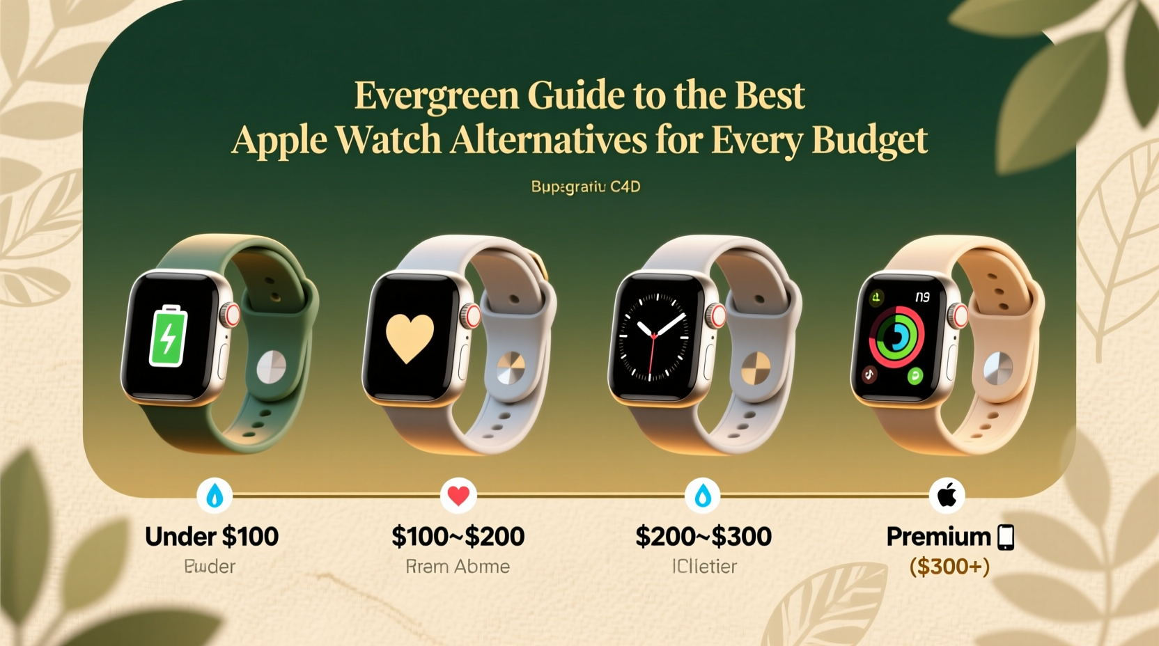 evergreen guide to the best apple watch alternatives for every budget