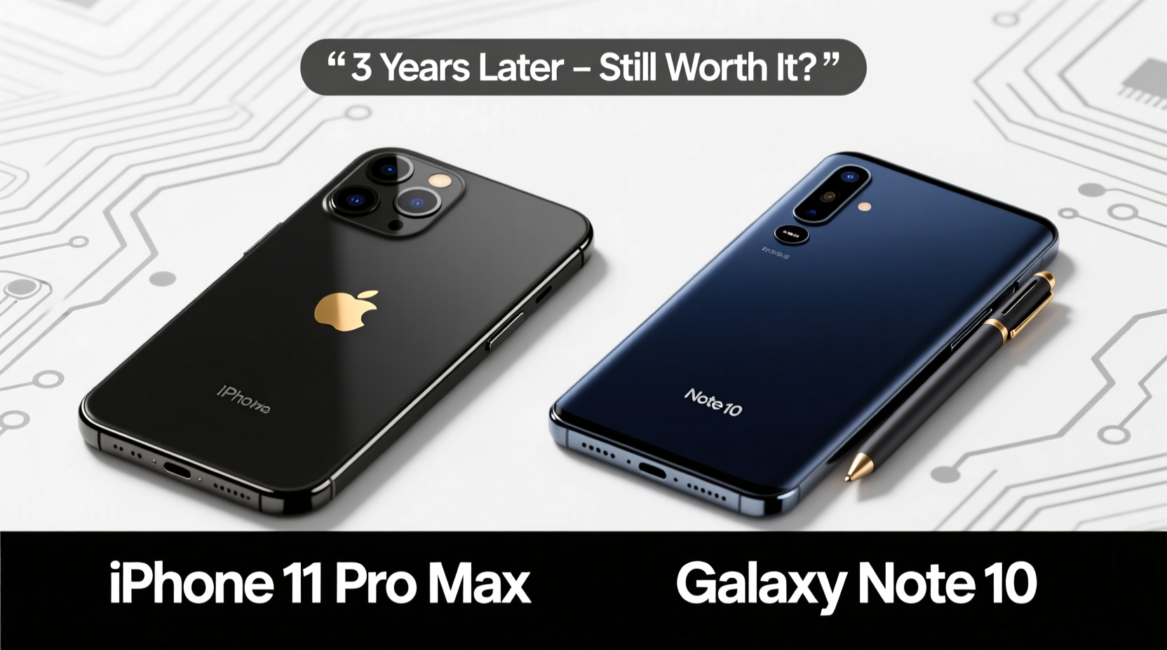 iphone 11 pro max vs galaxy note 10 three years later is the iphone still worth it