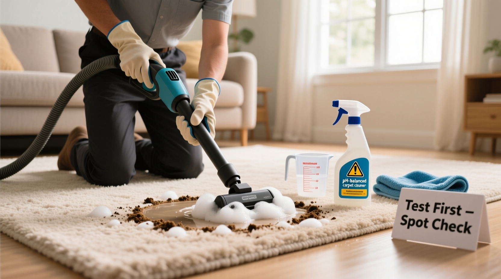 expert tips for how to carpet shampoo effectively and safely at home