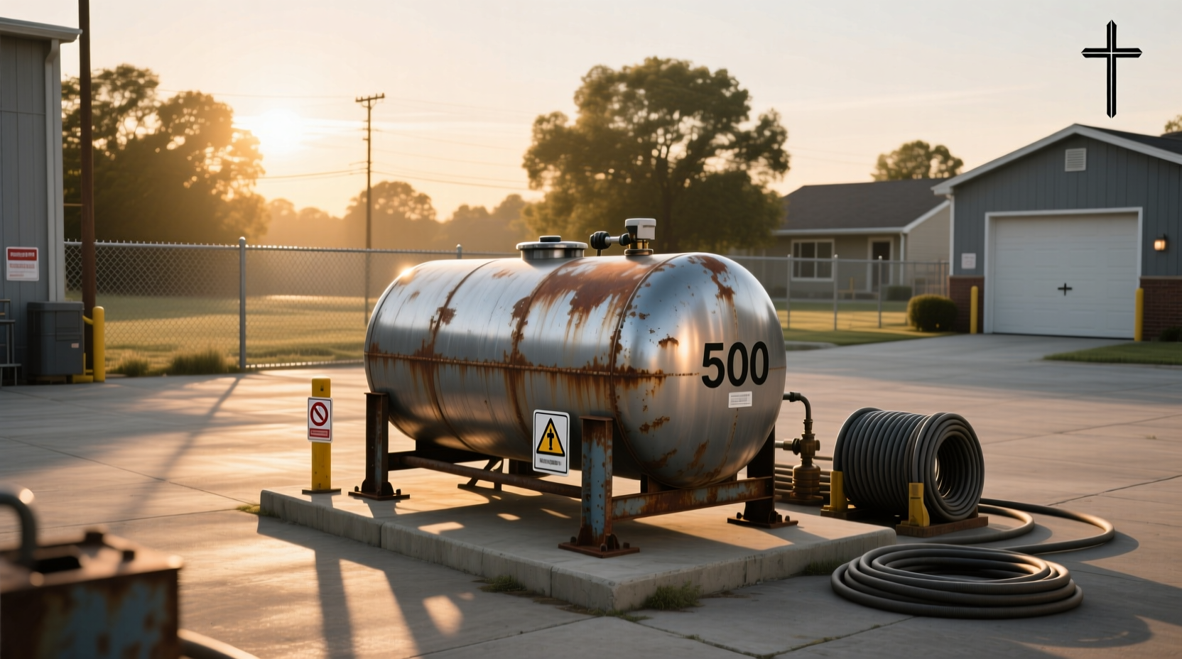 500 gallon propane tank cover guide