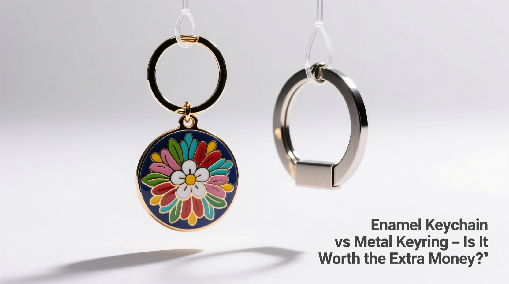 enamel keychain vs metal keyring are enamel keychains really worth the extra money 2