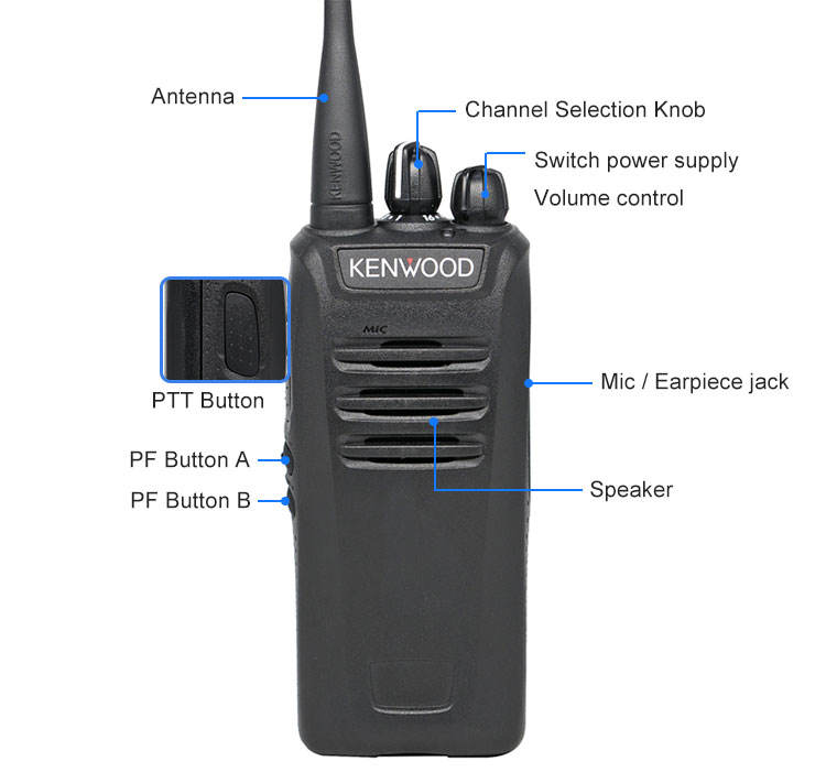 Kenwood Walkie Talkie Mobile Handheld CB DMR Radios - NX240/NX340