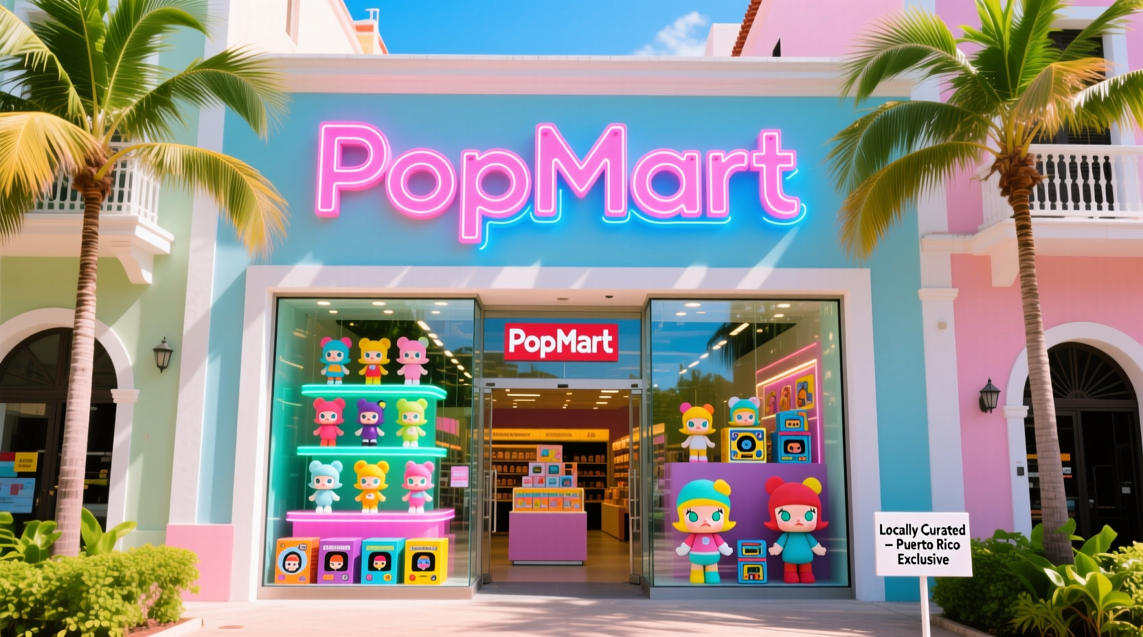 is there a popmart in puerto rico
