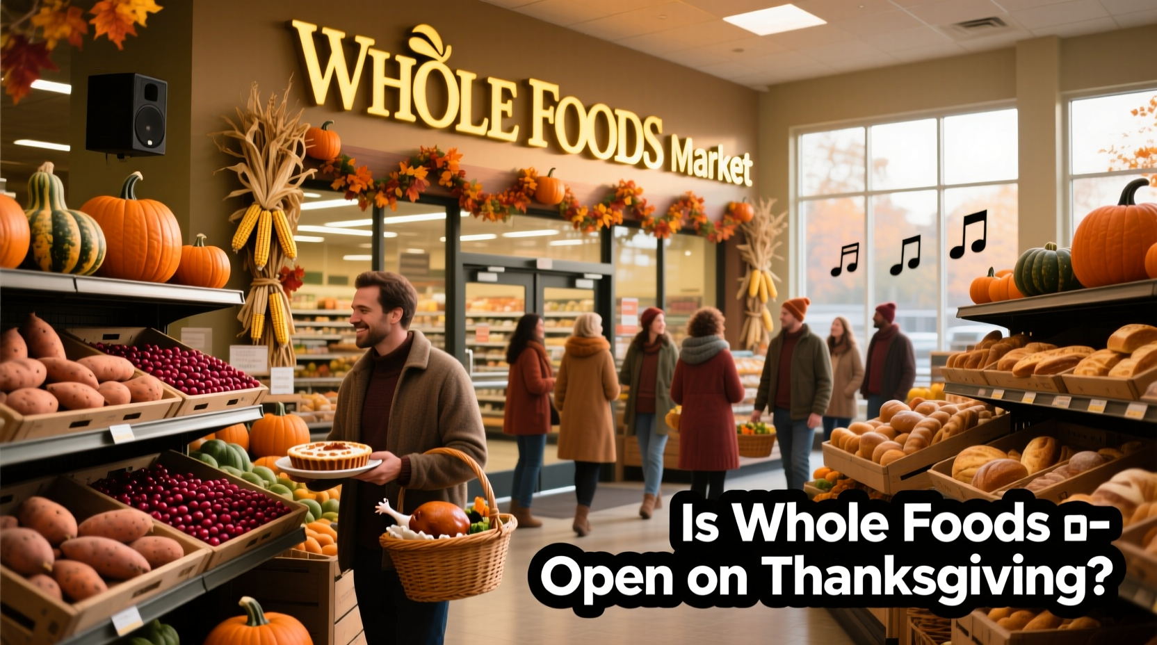 is whole food open on thanksgiving