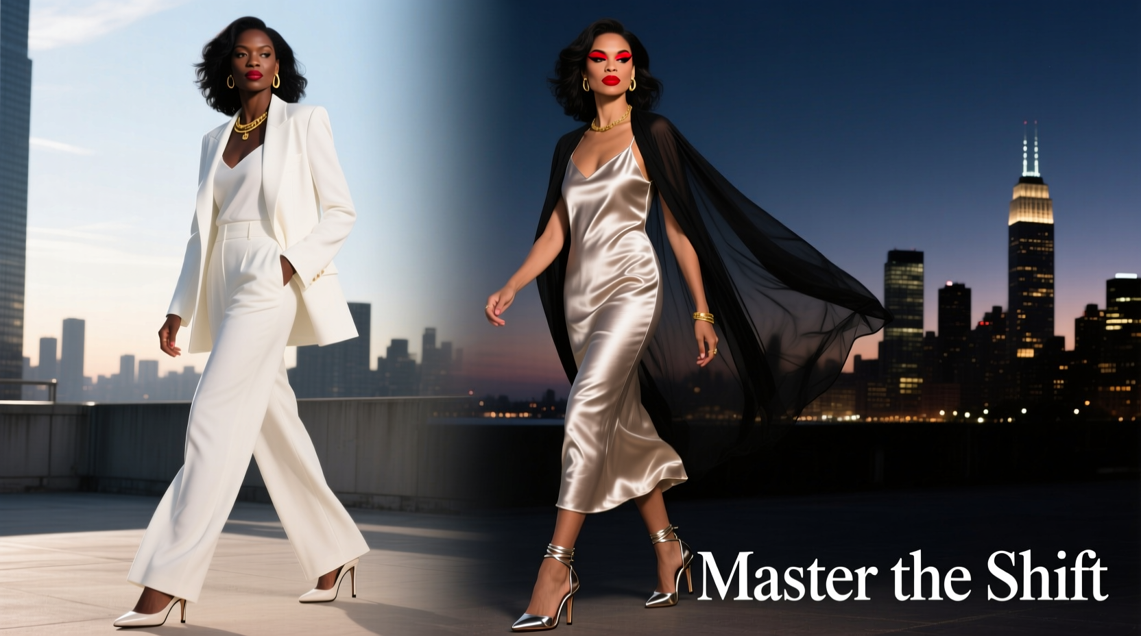 mastering the art of transitioning a two piece outfit from day to night effortlessly