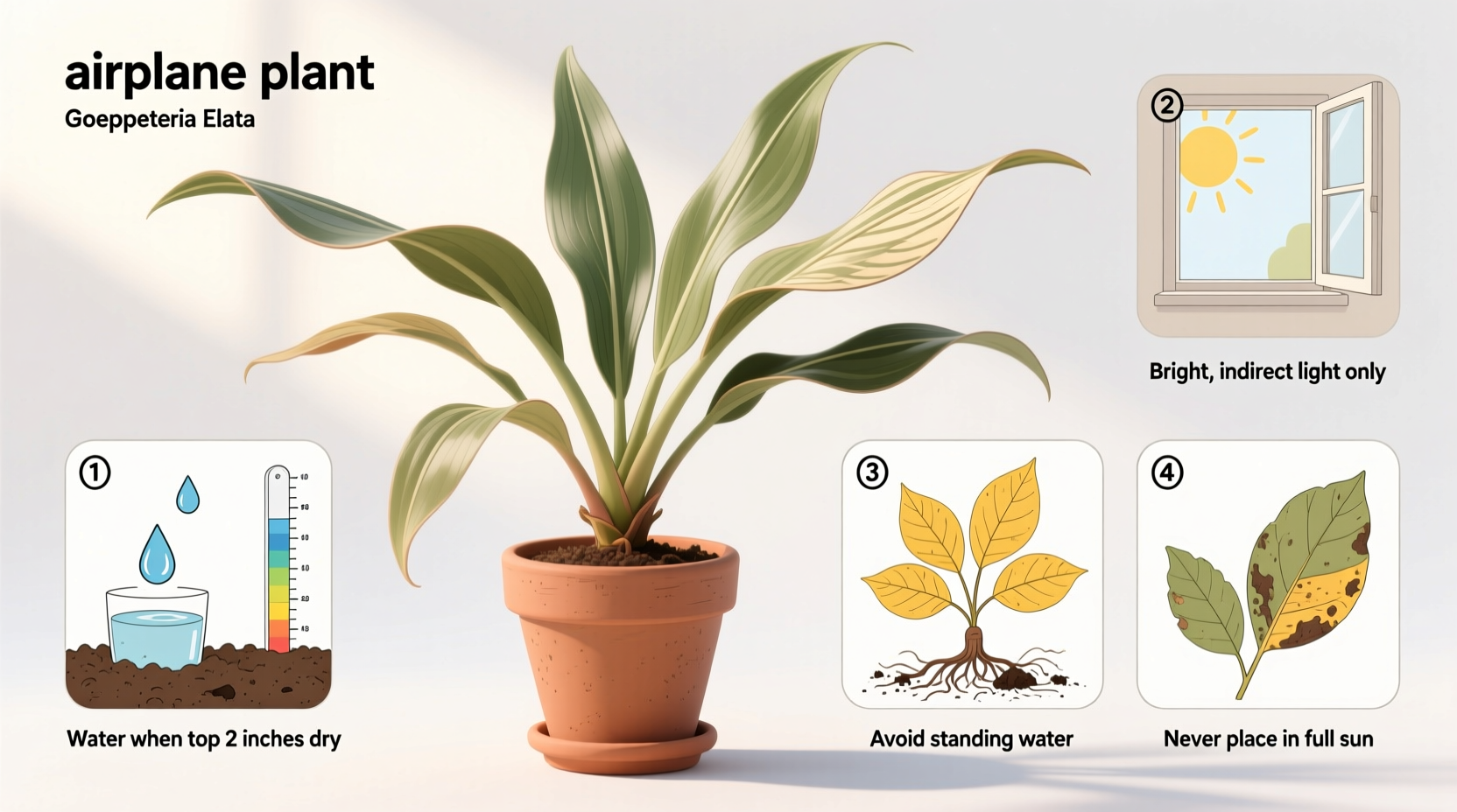 how to grow airplane plants