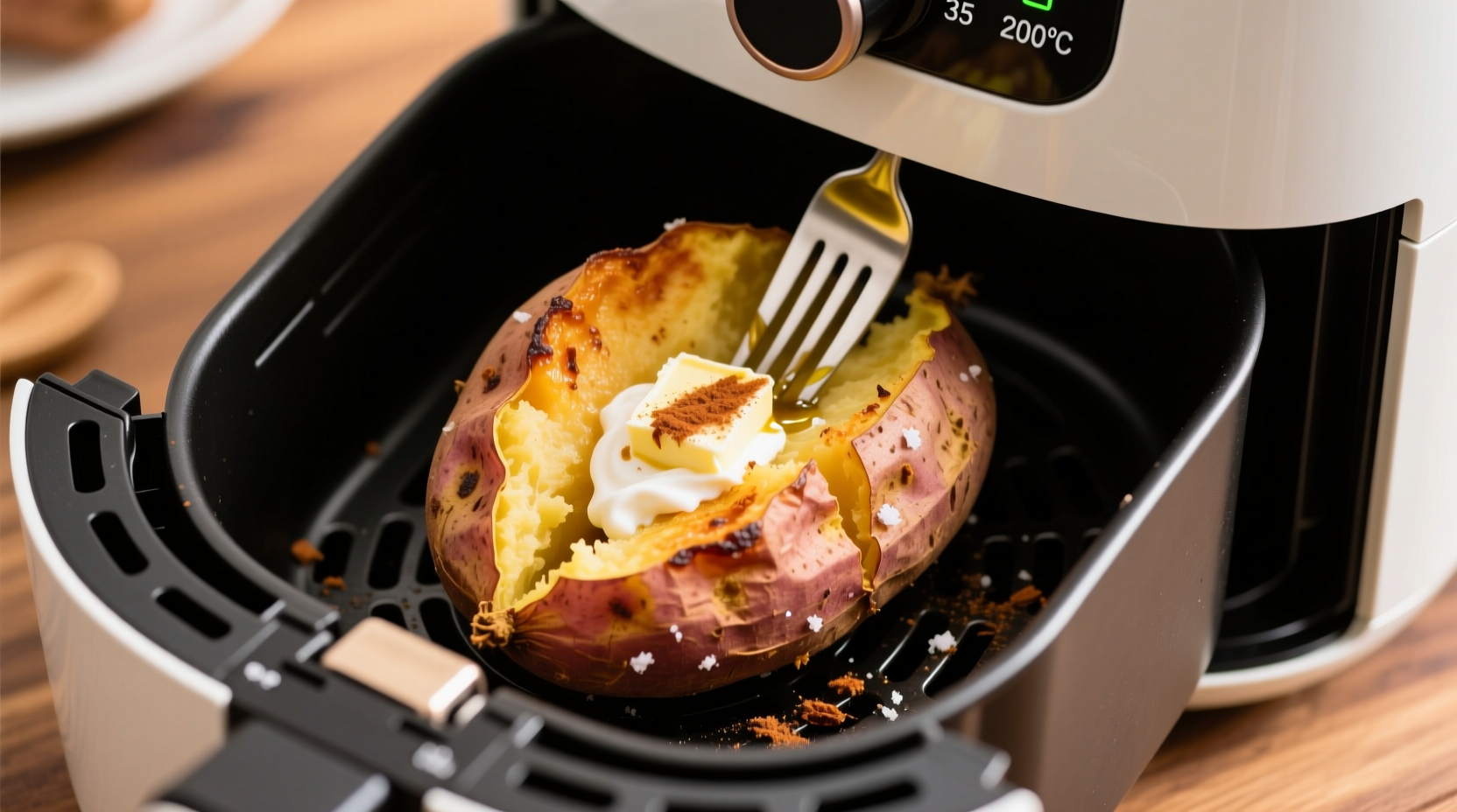 can you air fry a sweet potato