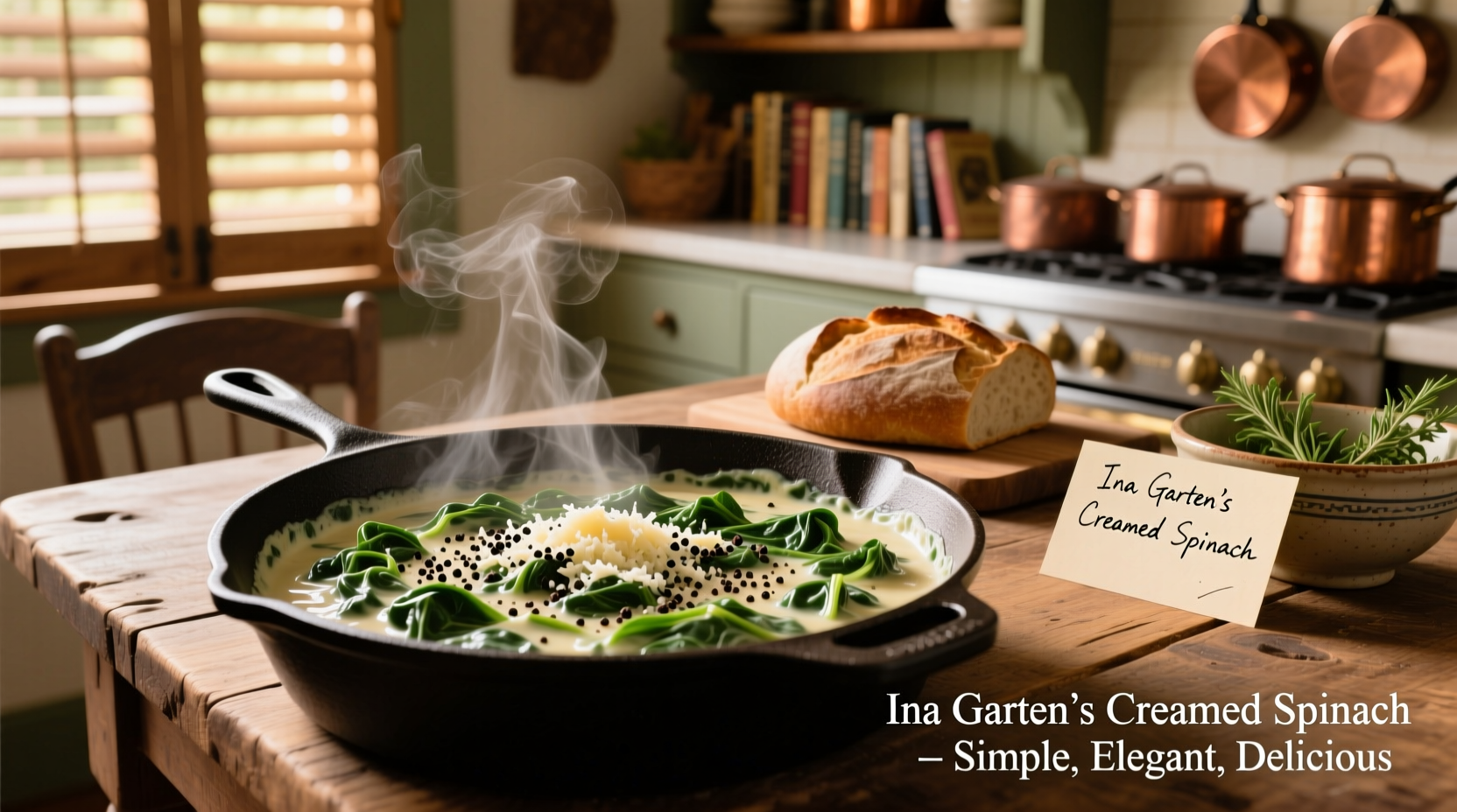 Ina Garten Creamed Spinach Recipe: Authentic & Perfect Every Time