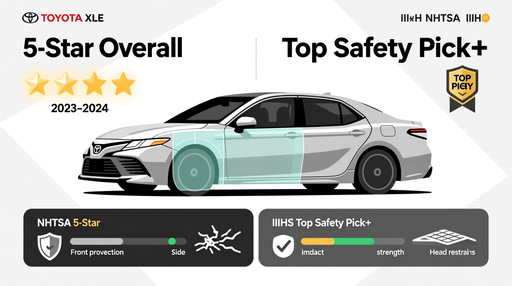 camry xle safety compliance