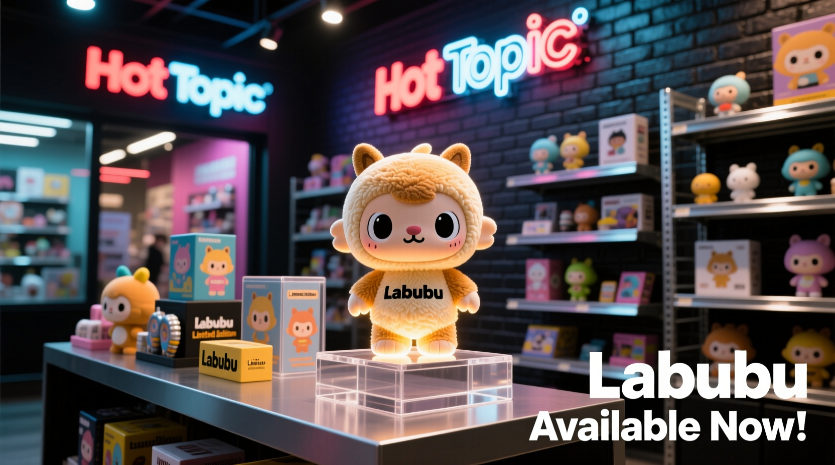 do they sell labubu at hot topic