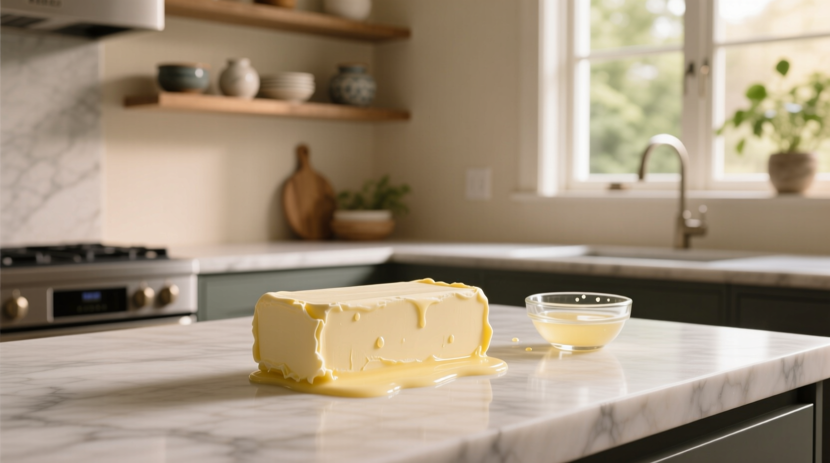 quickly bring butter to room temperature