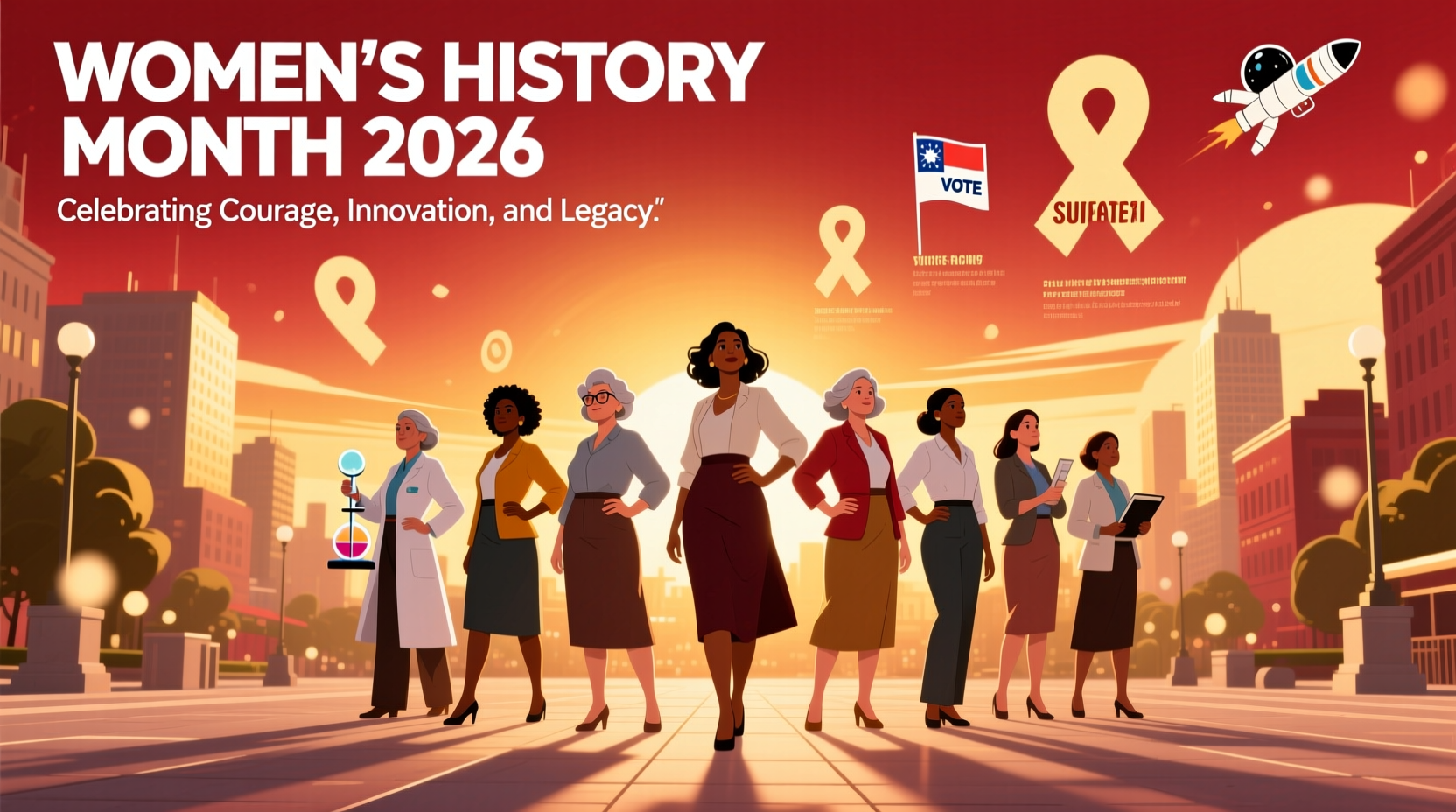 march women history month