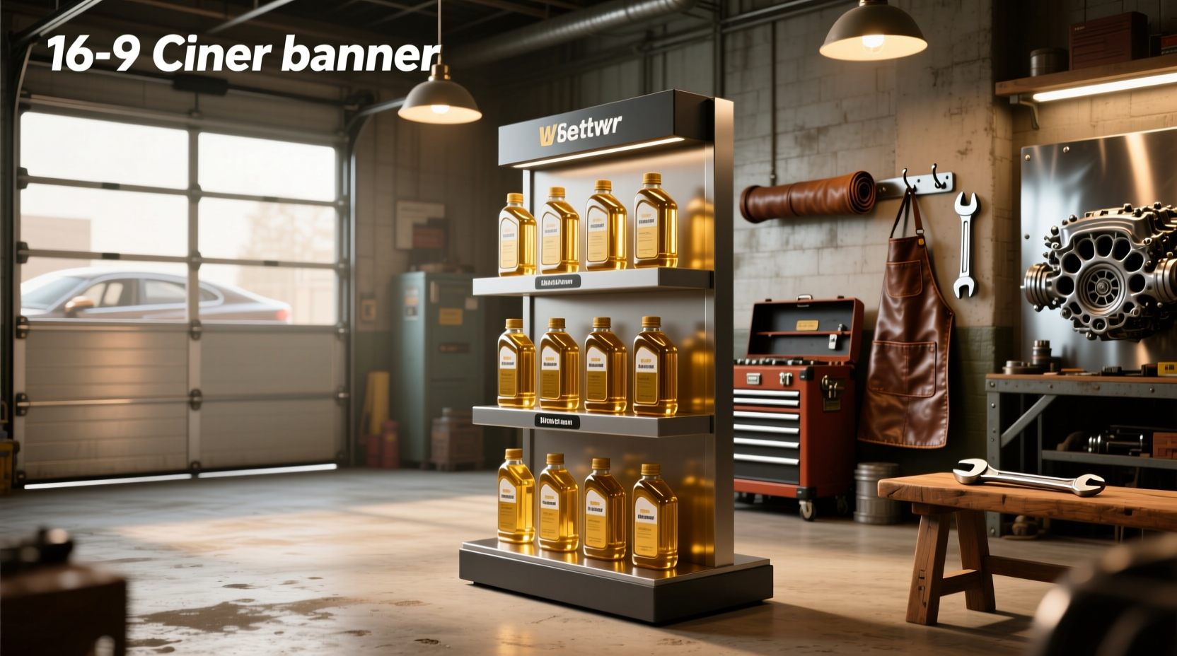 What Is an Engine Oil Display Rack and How to Choose One?