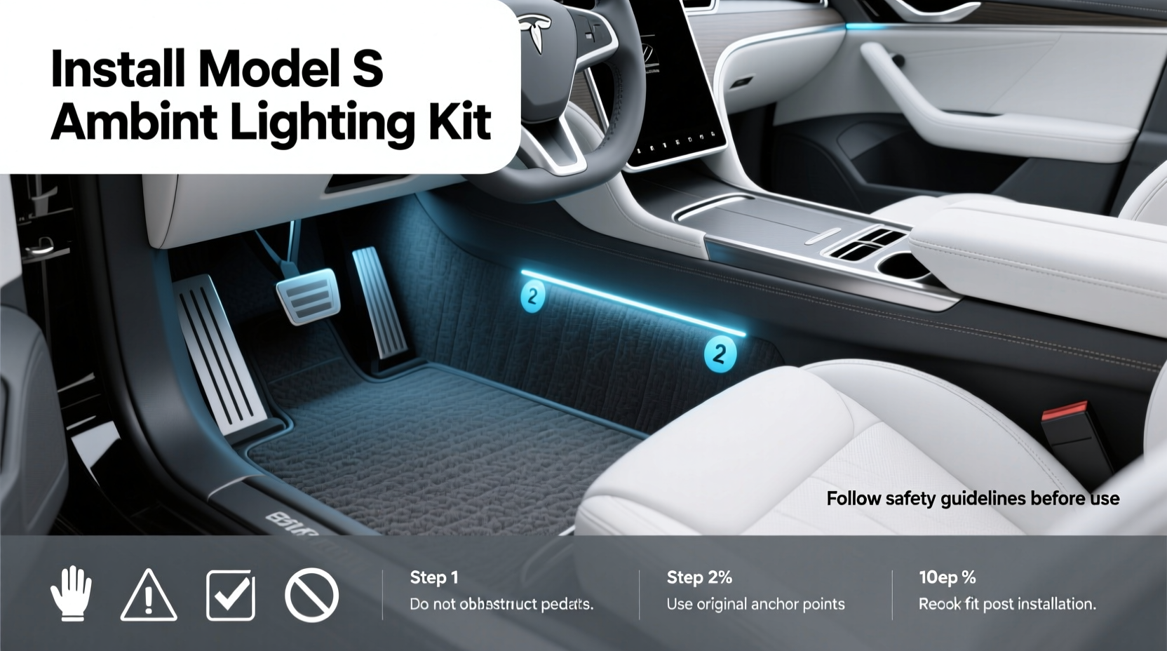 Model S Ambient Lighting Kit Buying Guide: How to Choose