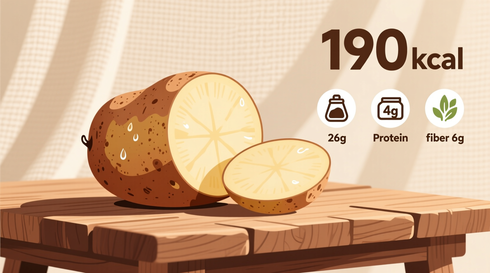 calories in a large russet potato