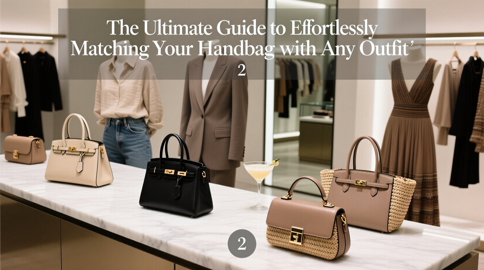 the ultimate guide to effortlessly matching your handbag with any outfit 2