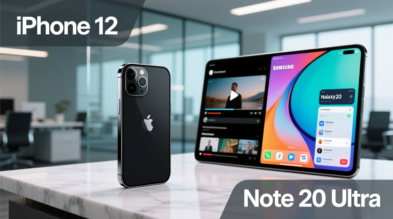 is the iphone 12 still worth it when the note 20 ultra has a bigger screen