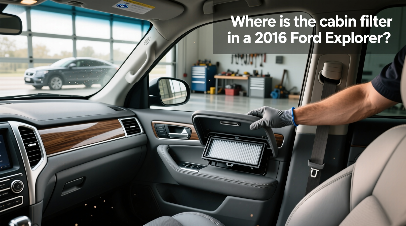 How to Replace the Cabin Air Filter on a 2016 Ford Explorer