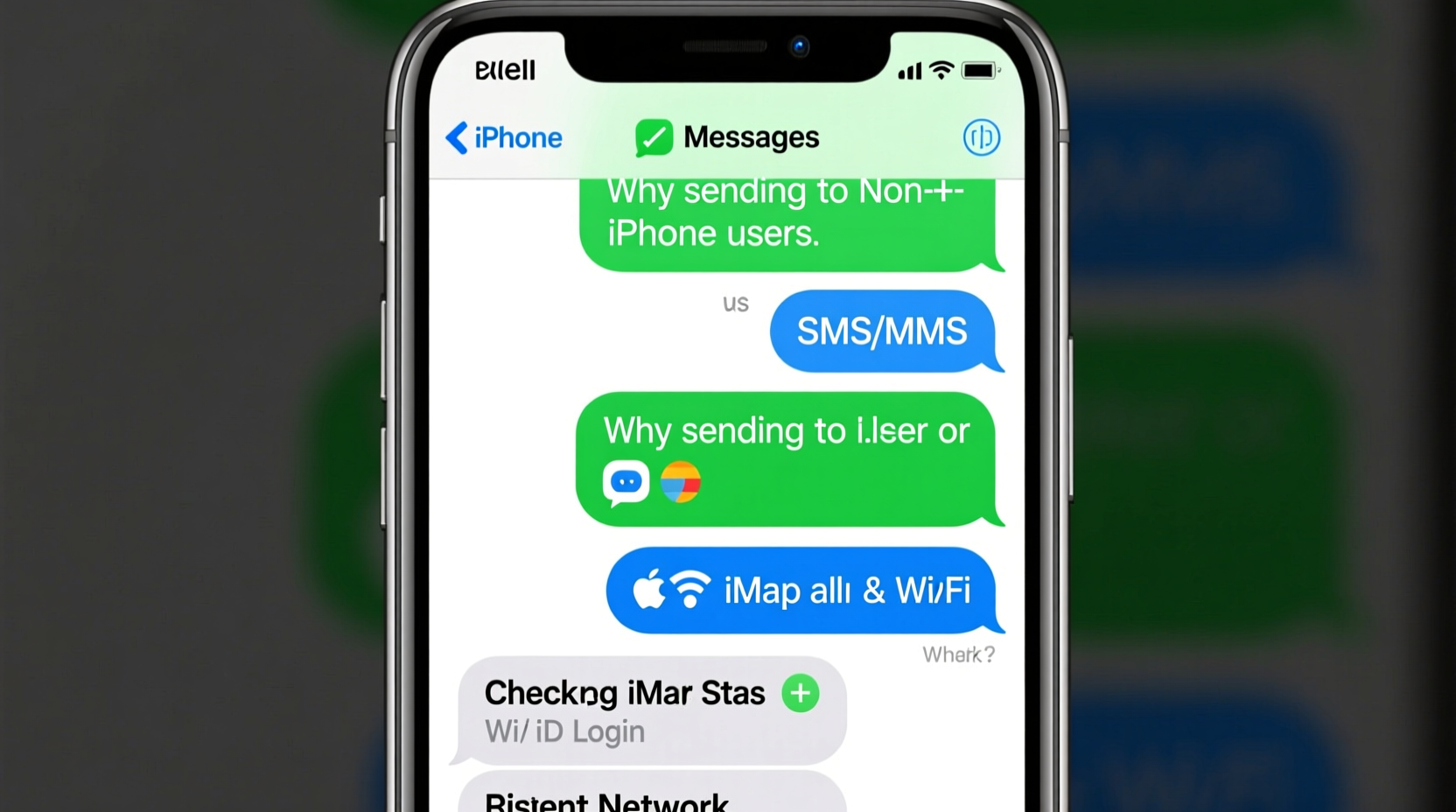 why are my texts green understanding iphone message colors