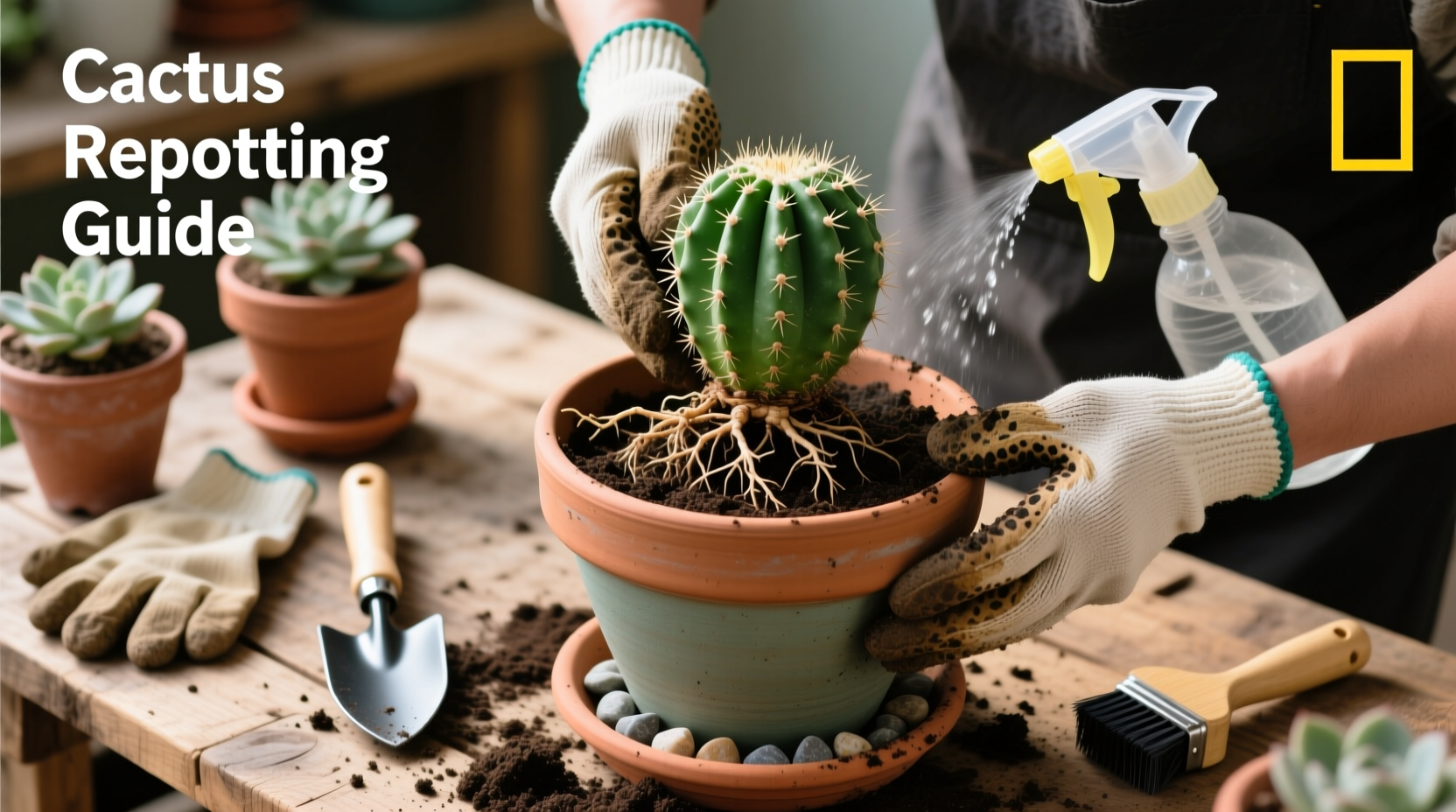 How to Repot a Cactus Safely and Effectively