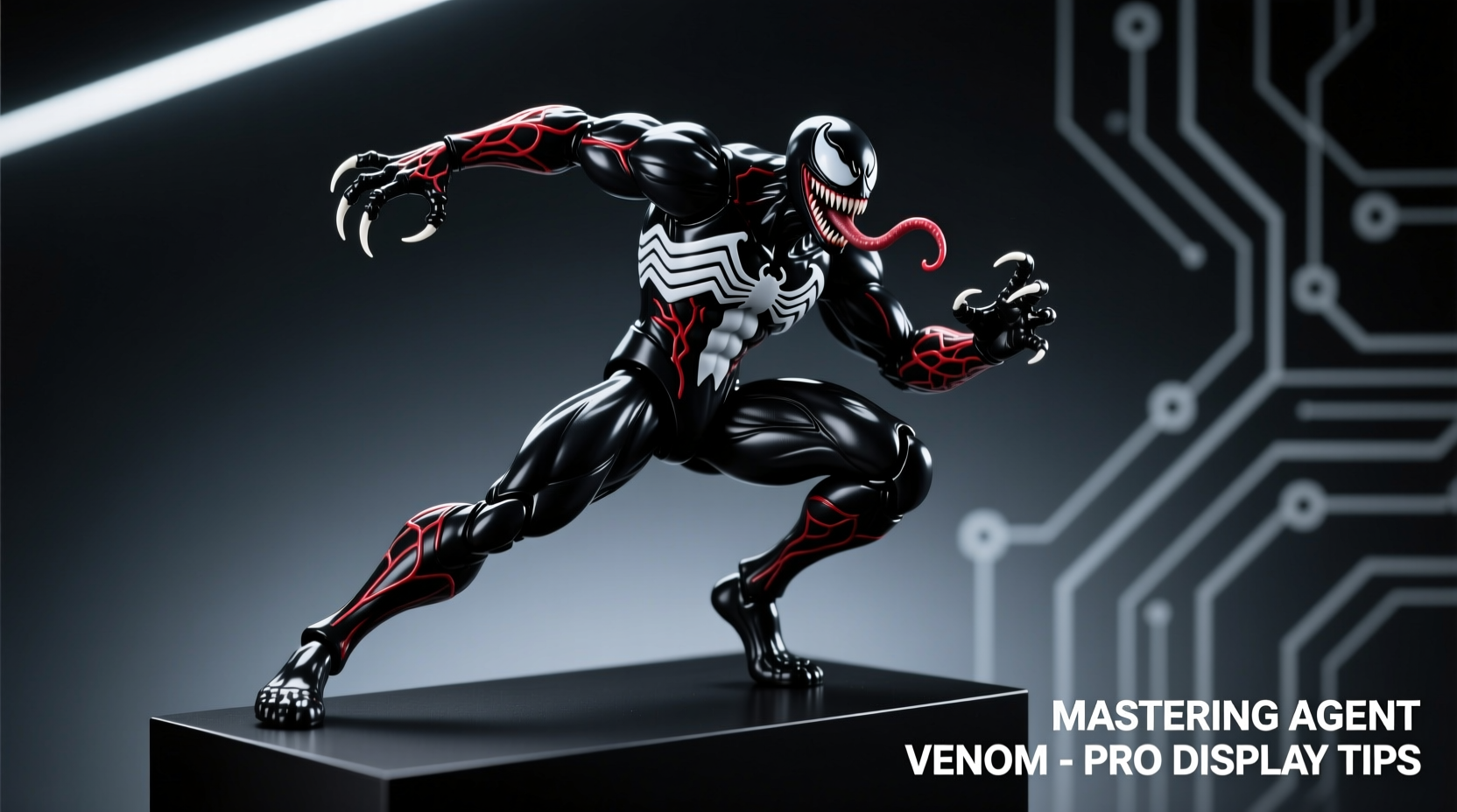 mastering agent venom figure poses expert tips to showcase your collectible like a pro