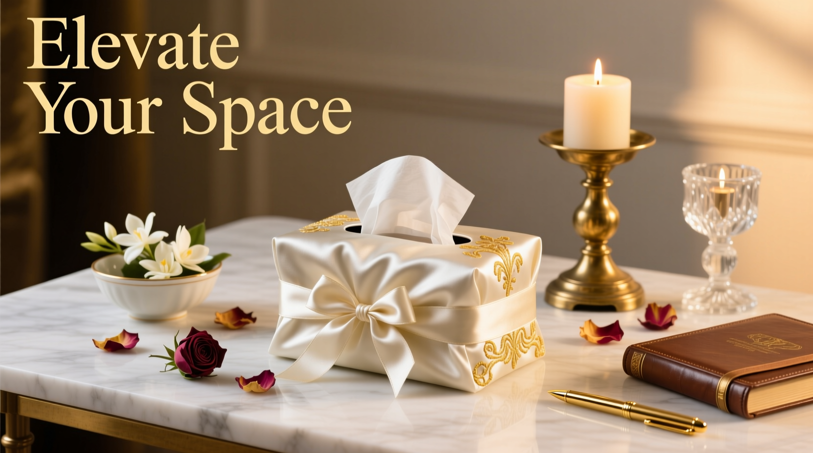 elevate your space a step by step guide to creating a luxury tissue box display