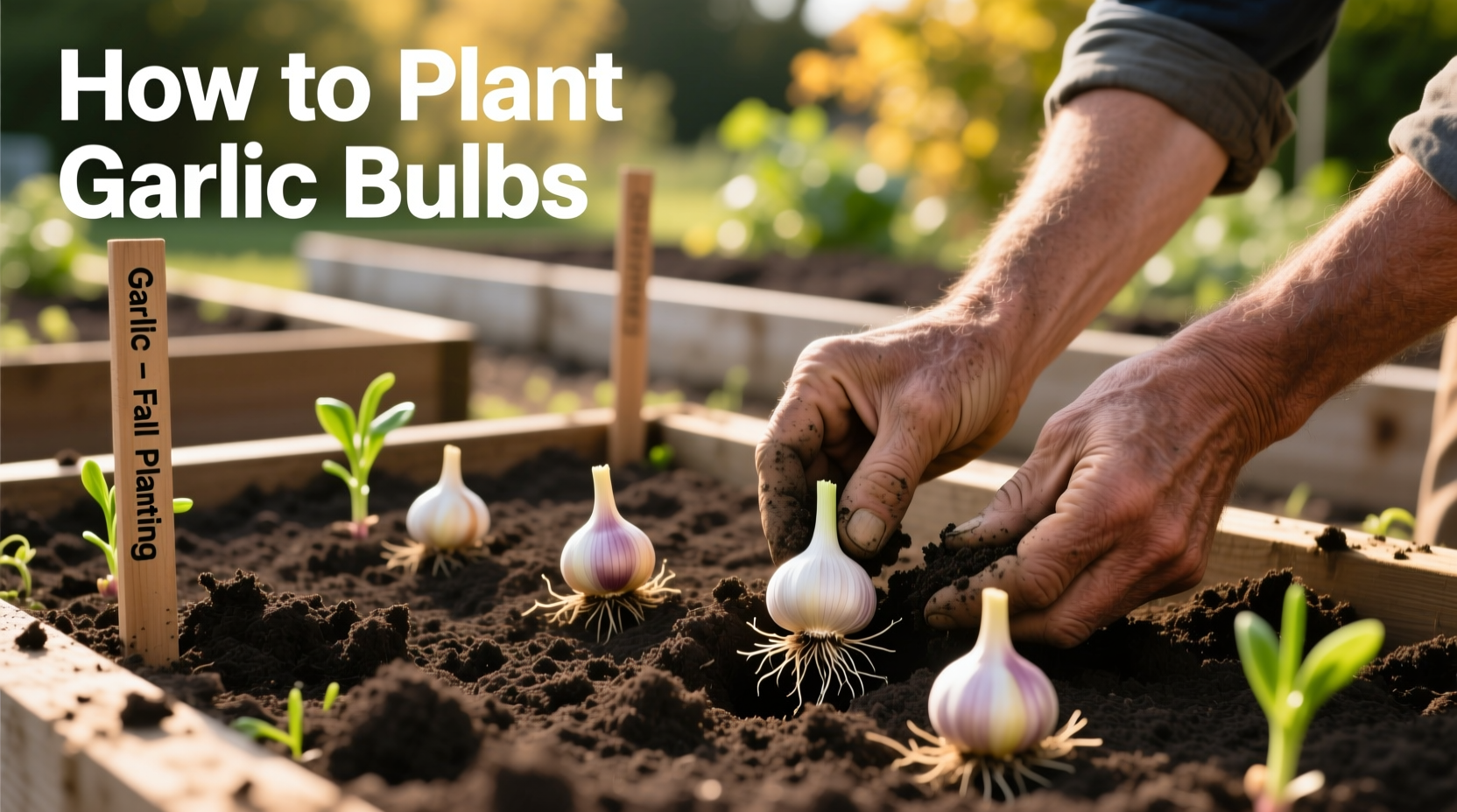 How to Plant Garlic Bulbs: Complete Step-by-Step Guide