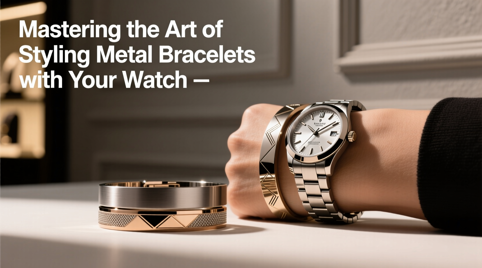mastering the art of styling metal bracelets with your watch a practical guide