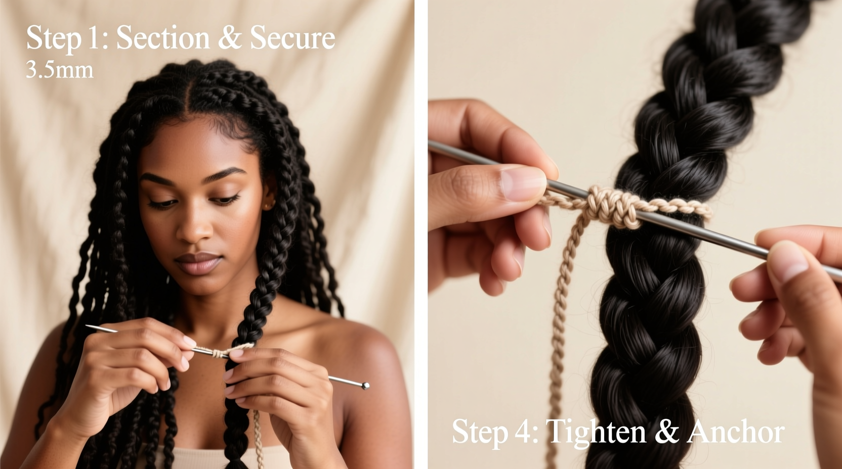mastering crochet needle dreadlocks a step by step guide for long lasting locs