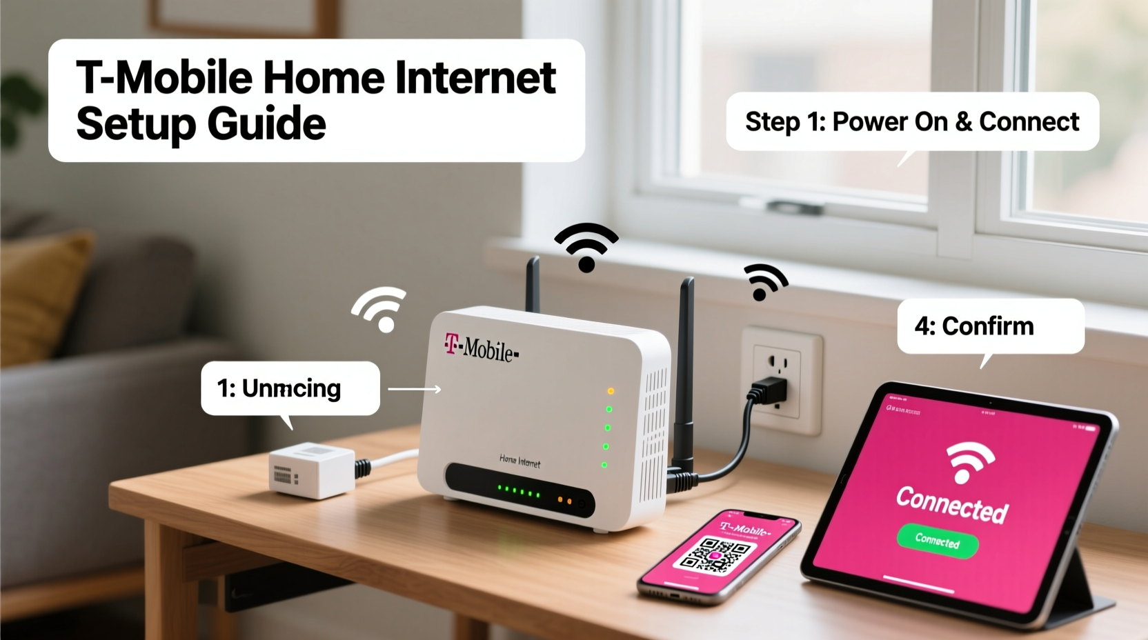 step by step guide to setting up t mobile home internet for fast and reliable connection