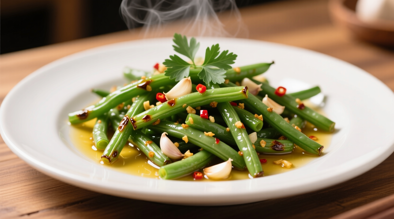 sauteed garlic green beans