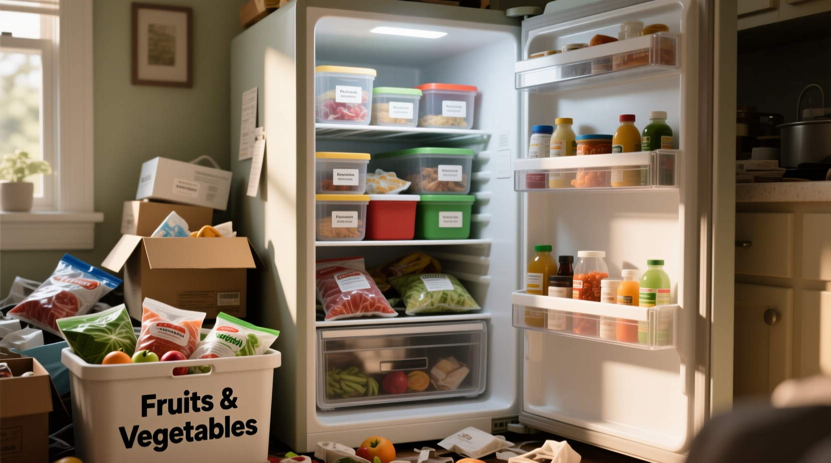 quick tip a simple freezer organization solution