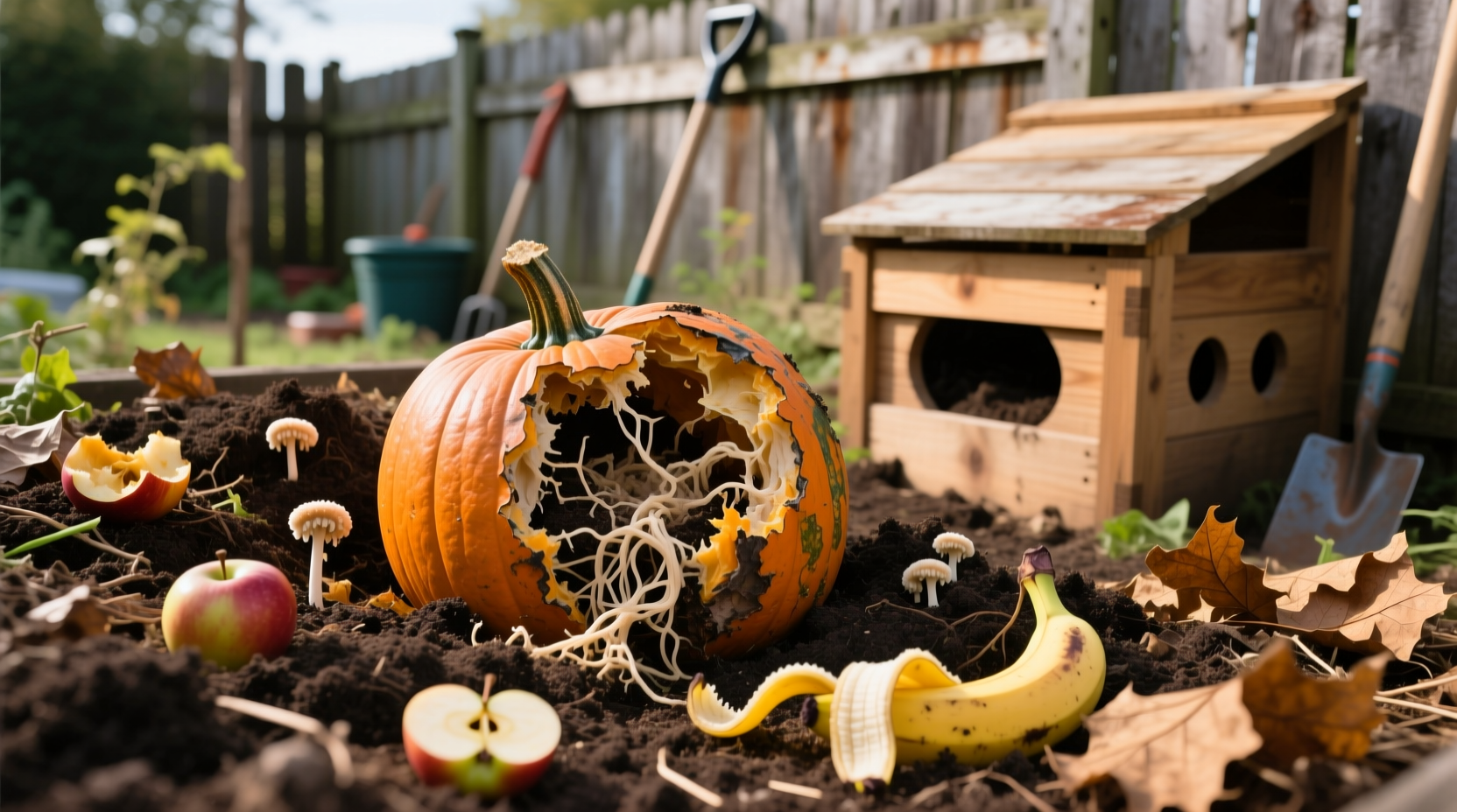how to compost pumpkins