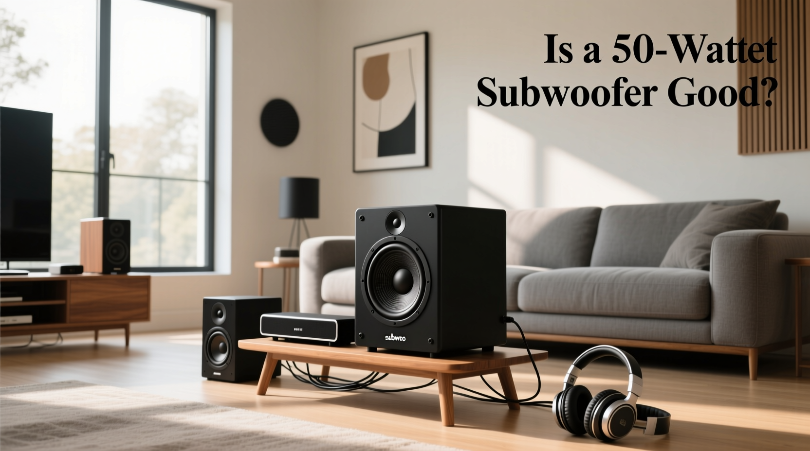How to Choose a 50W RMS 6.5 Inch Subwoofer, Is a 50 Watt Subwoofer Good?