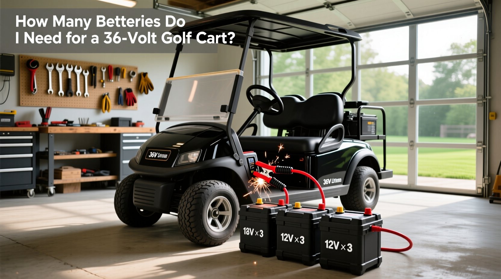 How to Choose Jump Starter 36V & Battery Setup for 36-Volt Golf Carts