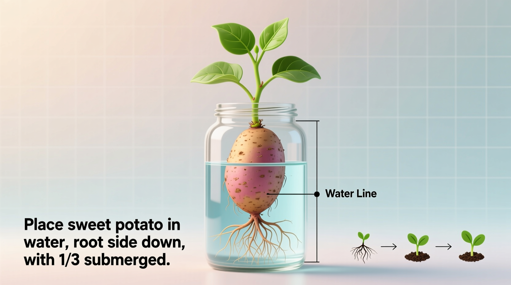 Grow Sweet Potato Plants in Water: 5-Step Guide